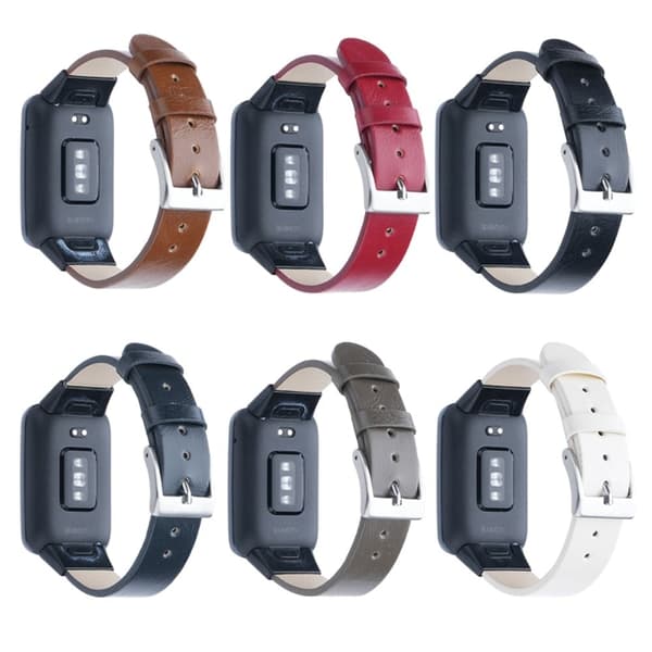 Xiaomi Mi Band 7 Pro Aito nahkaranneke - Punainen Red