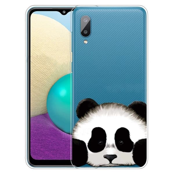 Deco Samsung Galaxy M02 / A02 Etui - Panda White