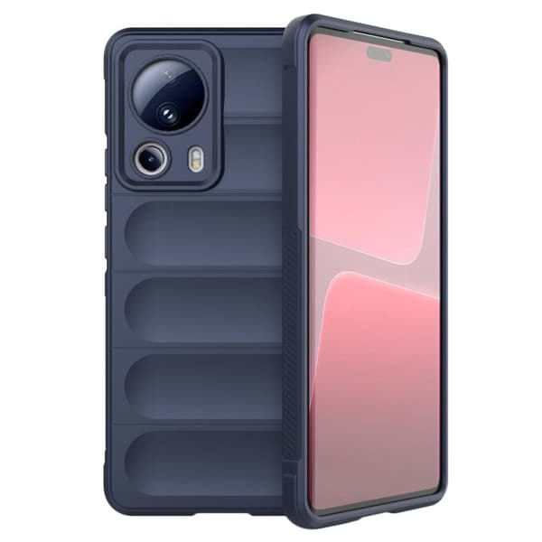 Deksel med mykt grep for Xiaomi Civi 2 / Xiaomi 13 Lite - Mørkeblå Blue