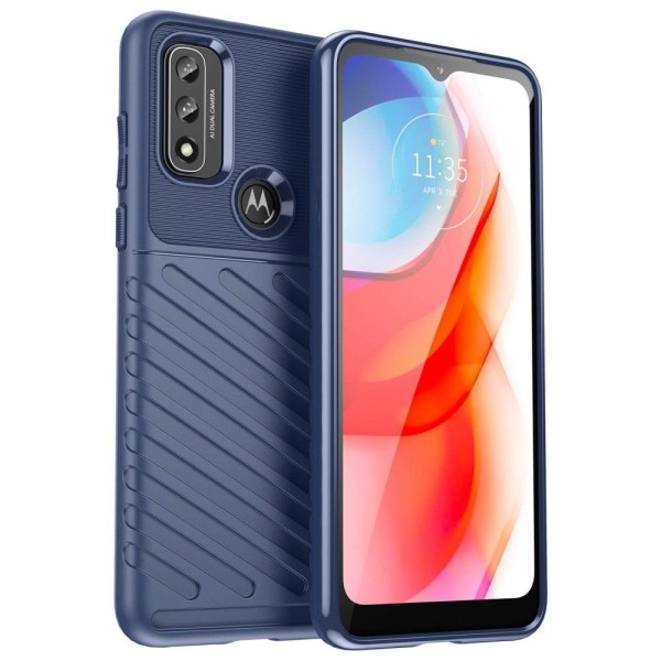 Thunder Motorola Moto G Play (2022) kotelot - Sininen Blue