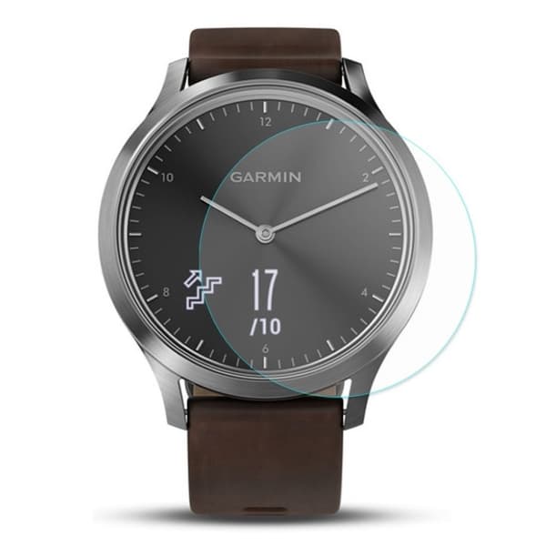 HAT PRINCE Garmin Vivomove HR 2 pack extra glas - Genomskinligt Transparent