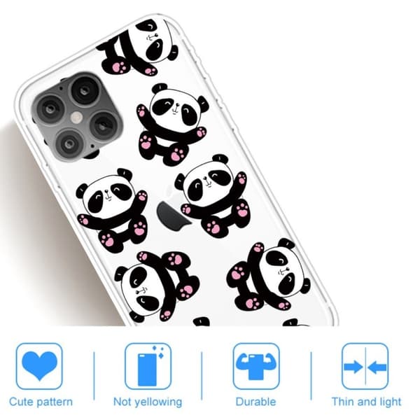 Deco iPhone 12 Pro Max Etui - Panda Black