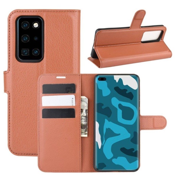 Classic Huawei P40 Pro etui - Brun Brown