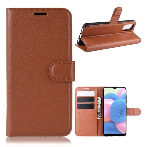Classic Samsung Galaxy A41 kotelot - Ruskea Brown