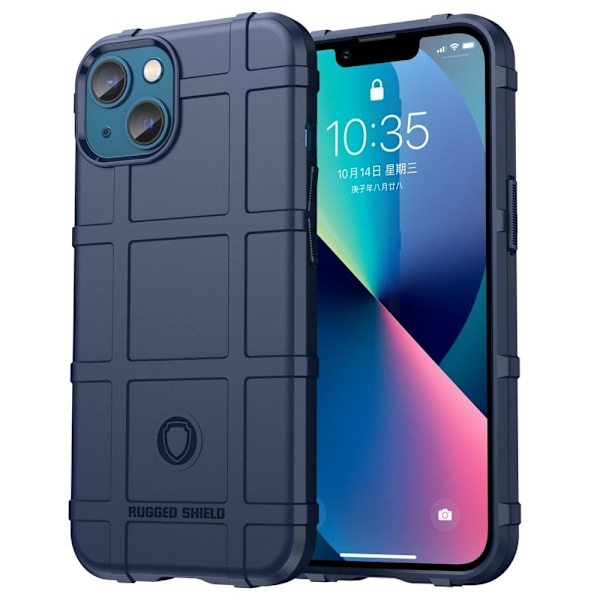 Rugged Shield iPhone 14 Plus skal - Blå Blå