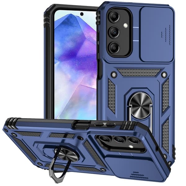 Bofink Combat Samsung Galaxy A55 kotelot - Sininen Blue