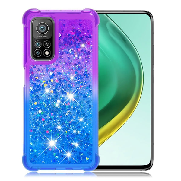 Princess Xiaomi Mi 10T Pro 5G / Xiaomi Mi 10T 5G cover - Lilla + Blå Multicolor