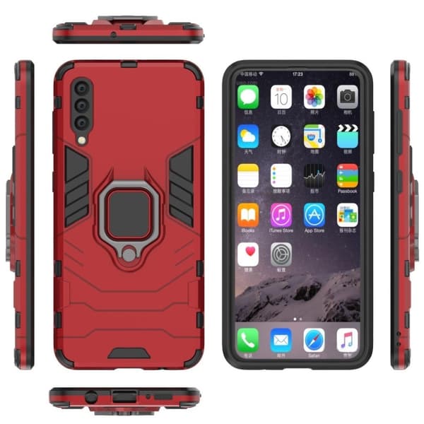Cool Guard Samsung Galaxy A50 skal - Röd Röd