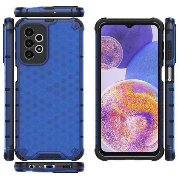 Bofink Honeycomb Samsung Galaxy A23 deksel - Blå Blue