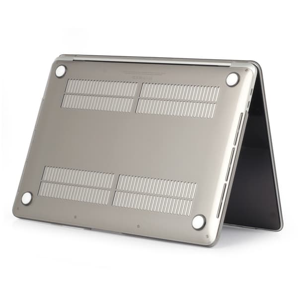 MacBook Air 13 M1 (A2337, 2020) / (A2179, 2020) etu- ja takakuori - Harmaa Silver grey