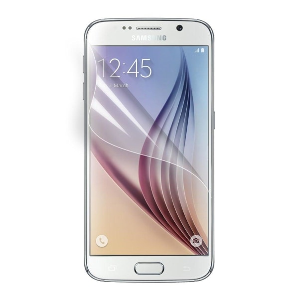 Näytönsuojalasi For Samsung Galaxy S6 Edge - Läpinäkyvä Transparent