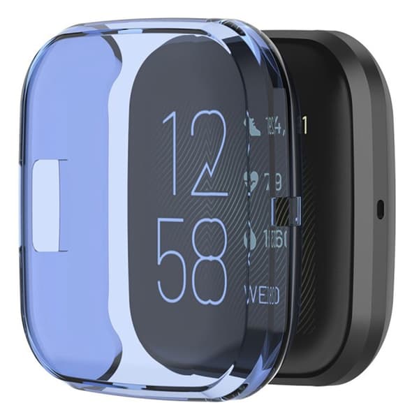 Fitbit Versa 2 hållbart allroundfodral - Blå Blå