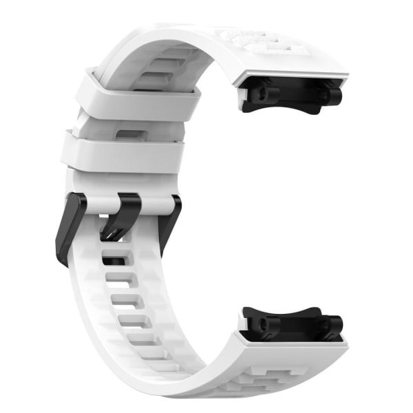 Amazfit T-Rex 2 silikonikellon hihna työkalulla - Valkoinen White