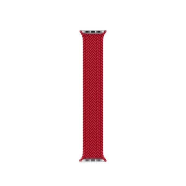 Apple Watch Series 6 / 5 44mm nylonkellonauha - Punainen / Koko: S Red