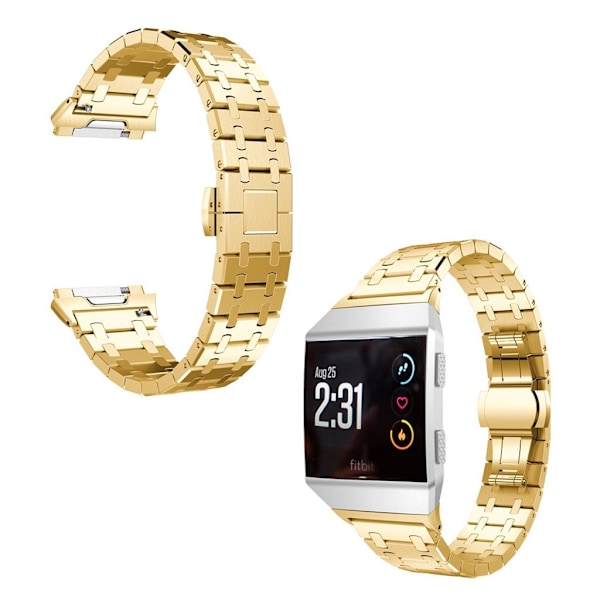 Fitbit Ionic Modernt klockband - Guld Guld