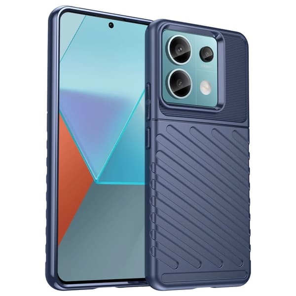 Thunder Xiaomi Redmi Note 13 Pro 4G / Xiaomi Poco X6 cover - Blå Blue