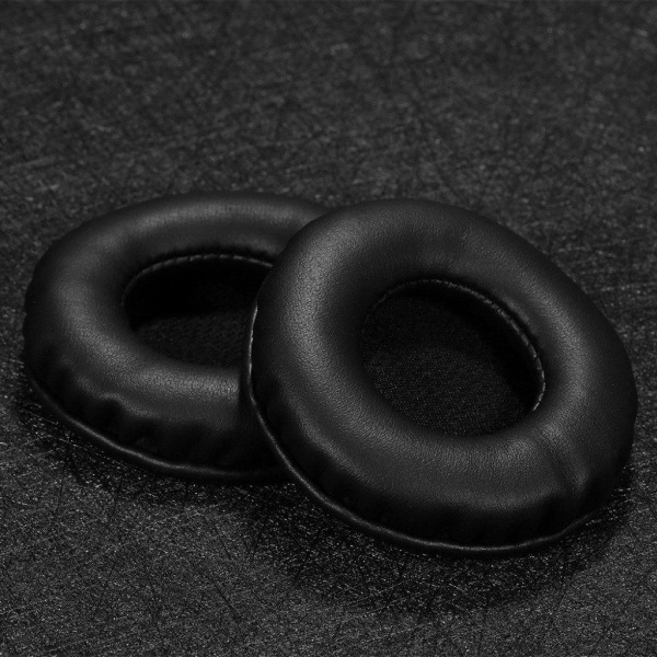 AKG K518/K518DJ/K81/K518LE leather foam ear pad cushion - Black Black