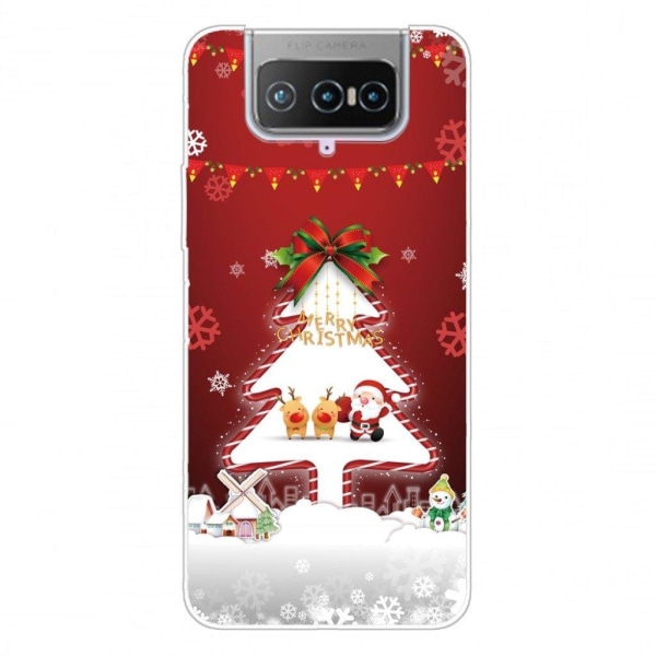 Christmas ASUS Zenfone 7 Pro etui - hvid jul træ White