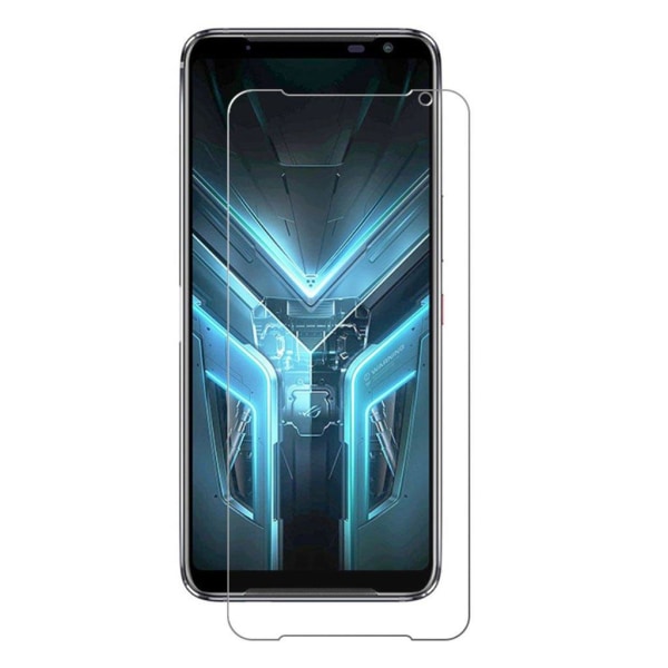 0.3mm hærdet glas skærmbeskytter til Asus ROG Phone 3 Silver grey