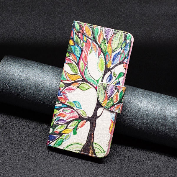 Wonderland Google Pixel 8A flip etui - Livstræ Multicolor