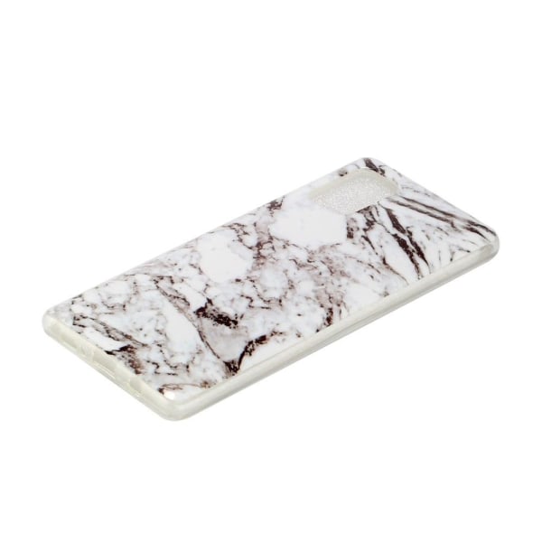 Marble Samsung Galaxy A03s Etui - Hvid White