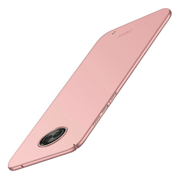 MOFI Shield Motorola Moto G6 Plus ultra-tyndt matteret etui - Rosa Guld Pink