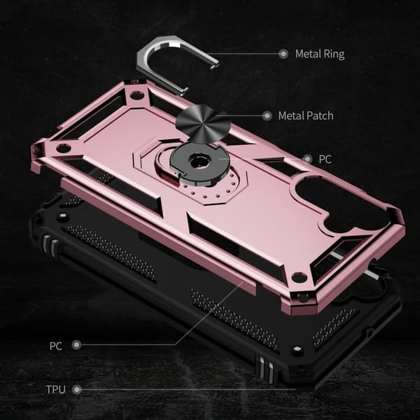 Bofink Combat Samsung Galaxy A15 kotelot - Pinkki Pink