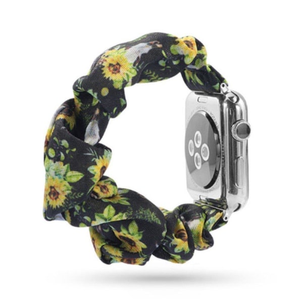 Apple Watch Series 5 44mm trasa mönster klockarmband - solros multifärg