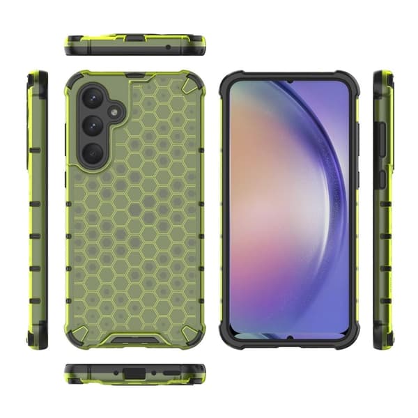 Bofink Honeycomb Samsung Galaxy A35 skal - Grön Grön