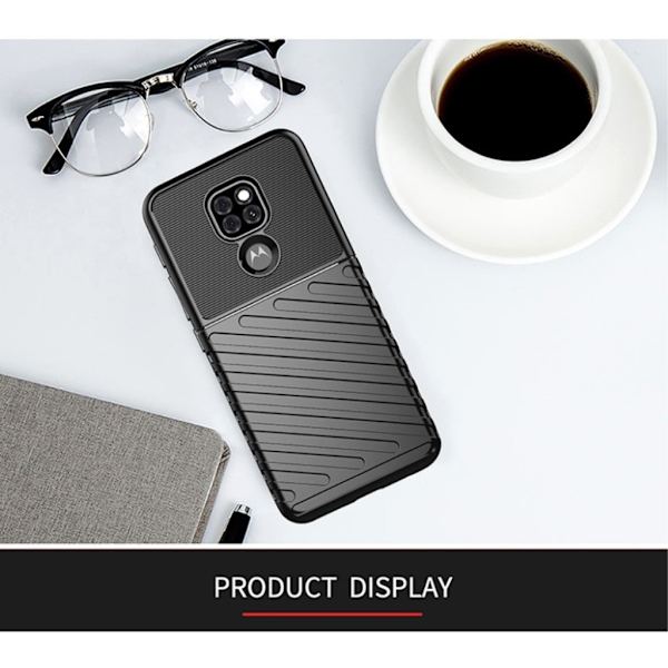 Thunder Motorola Moto G9 Play / E7 Plus Etui - Svart Black
