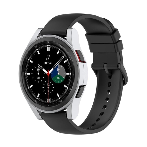 Samsung Galaxy Watch 4 Classic (46mm) ainutlaatuinen kuvioitu suojakuori - Hopea Silver grey