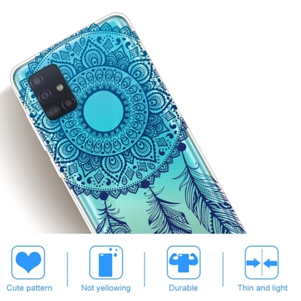 Deco Samsung Galaxy A31 Cover - Drømmefanger Blue