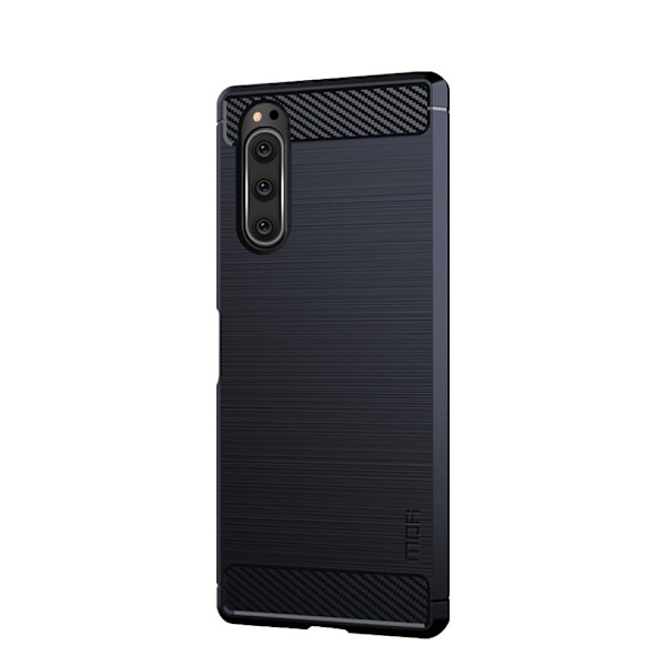 MoFi Carbon Sony Xperia 5 skal - Mörkblå Blå