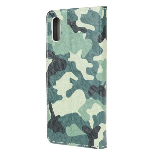 Wonderland Samsung Galaxy Xcover 5 flip case - Camouflage Green
