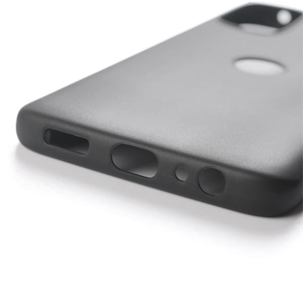 Mjukt och matt Motorola Moto G (2022) skal Svart