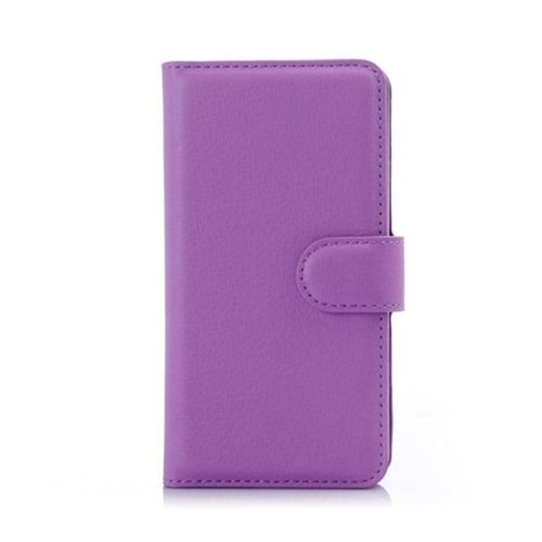 Moen LG Leon Læder Etui Med Kortholder - Lilla Purple