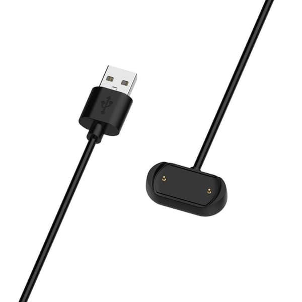 1 m Amazfit T-Rex Ultra USB-ladekabel Black