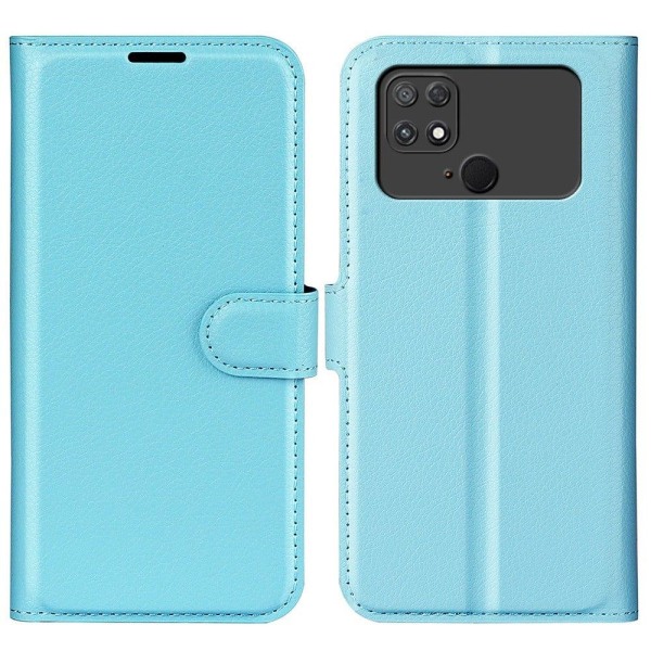 Classic Xiaomi Poco C40 Läppäkotelo - Sininen Blue
