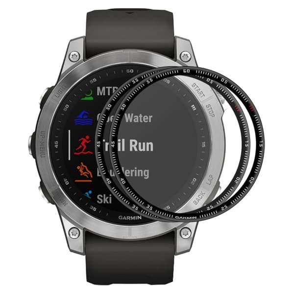 2Pcs ENKAY Garmin Fenix 7S 3D curved edge PMMA screen protector Transparent