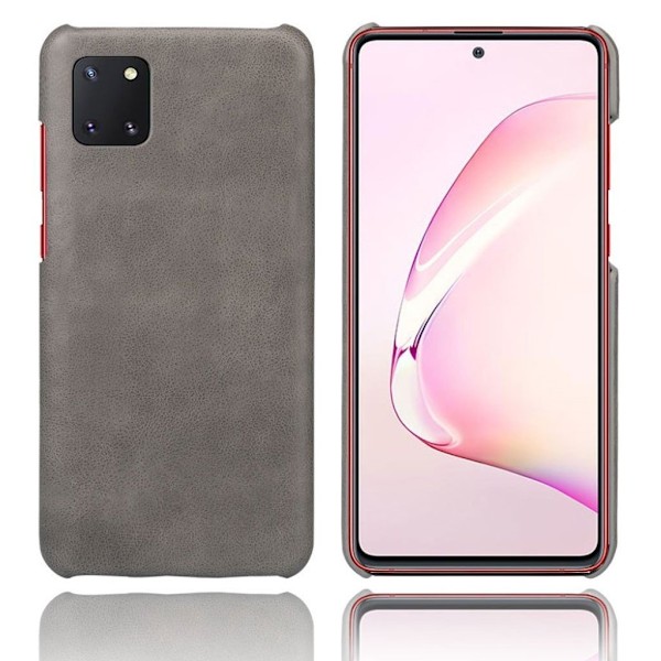 Prestige deksel - Samsung Galaxy Note 10 Lite - Grå Silver grey