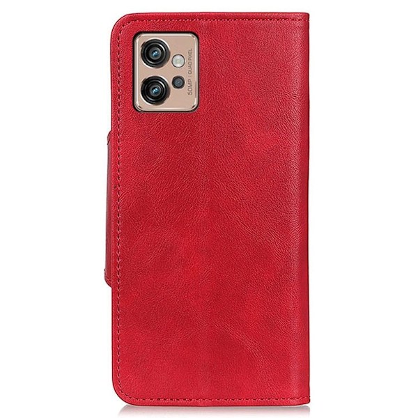 Alpha Motorola Moto G32 Flip Etui - Rød Red