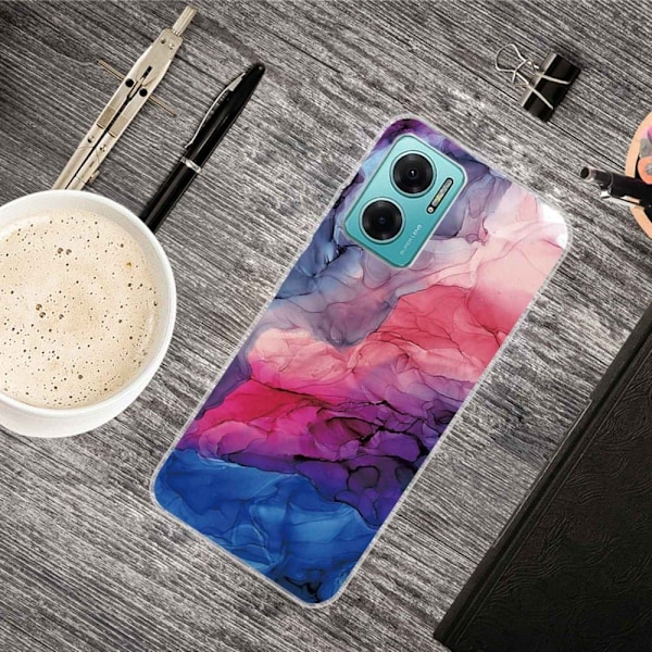 Marble design Xiaomi Redmi Note 11E kotelot - Vesipitoinen Elinvoimainen Kuvio Multicolor