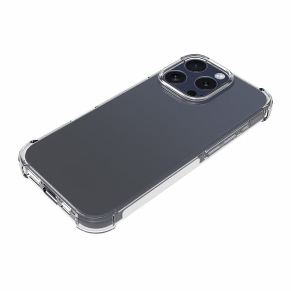 Lux-Case Airbag iPhone 16 Pro skal Transparent
