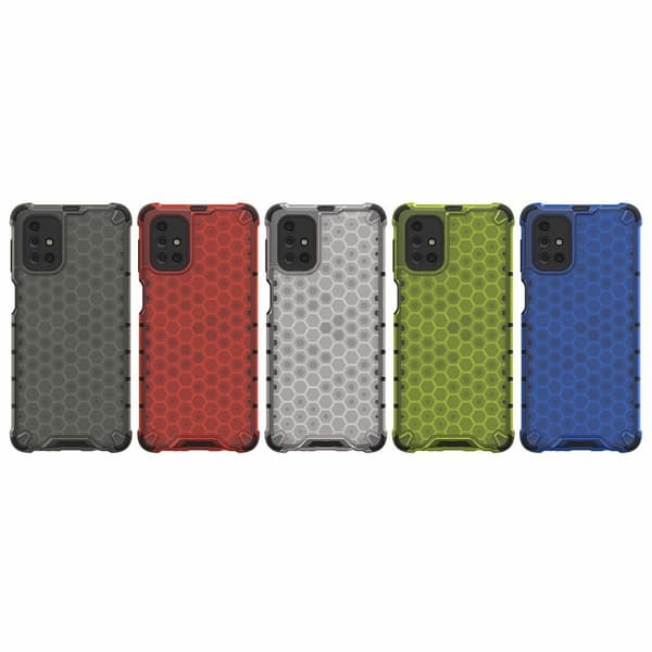 Bofink Honeycomb Samsung Galaxy M31s kotelot - Musta Black