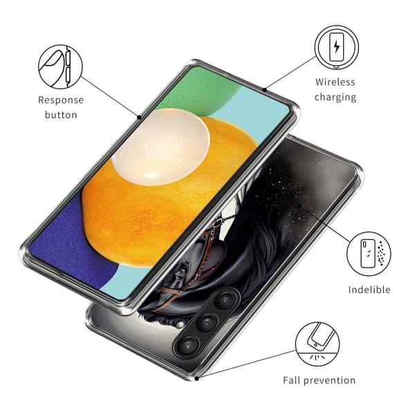 Fantasy Samsung Galaxy S24 Plus deksel - Style G Black