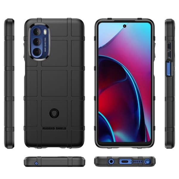 Rugged Shield Etui Motorola Moto G Stylus 5g (2022) - Sort Black