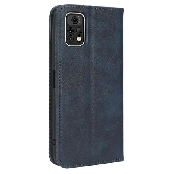Bofink Vintage Umidigi A13 Pro Nahkakotelo - Sininen Blue