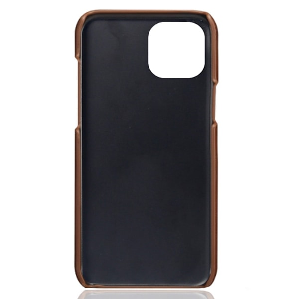 Croco iPhone 14 Plus kotelot - Ruskea Brown
