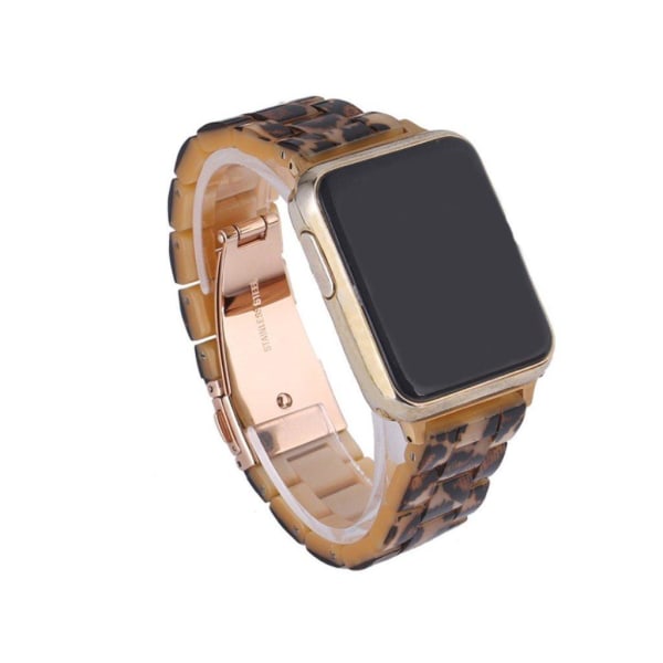 Apple Watch Series 5 40mm pitch themed klockarmband - Leopard multifärg