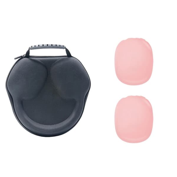 Airpods Max silikone cover + sleeve - Lyserød Pink